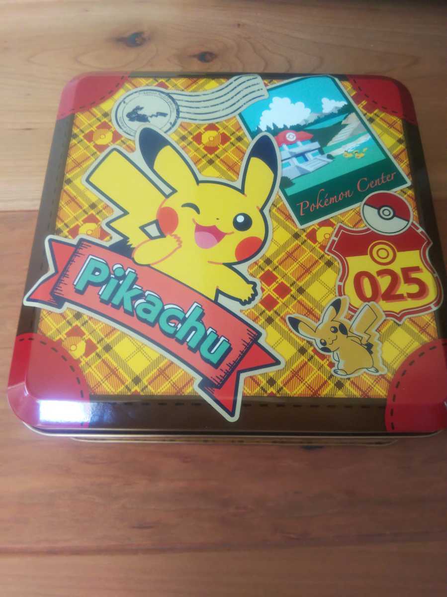 ヤフオク ピカチュウ ポケモンセンター ポケモン お菓子缶