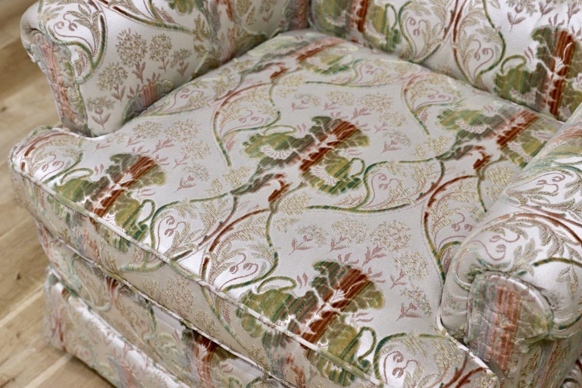 GMET183A○DREXEL HERITAGE / ドレクセルヘリテイジ Upholstery アップホルスタリー 1人掛けソファ シングルソファ 最高級 クラシック_画像5