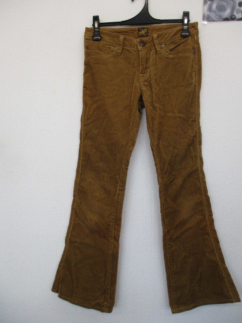 * Big John lady's corduroy bell bottom jeans light brown group (27-4))