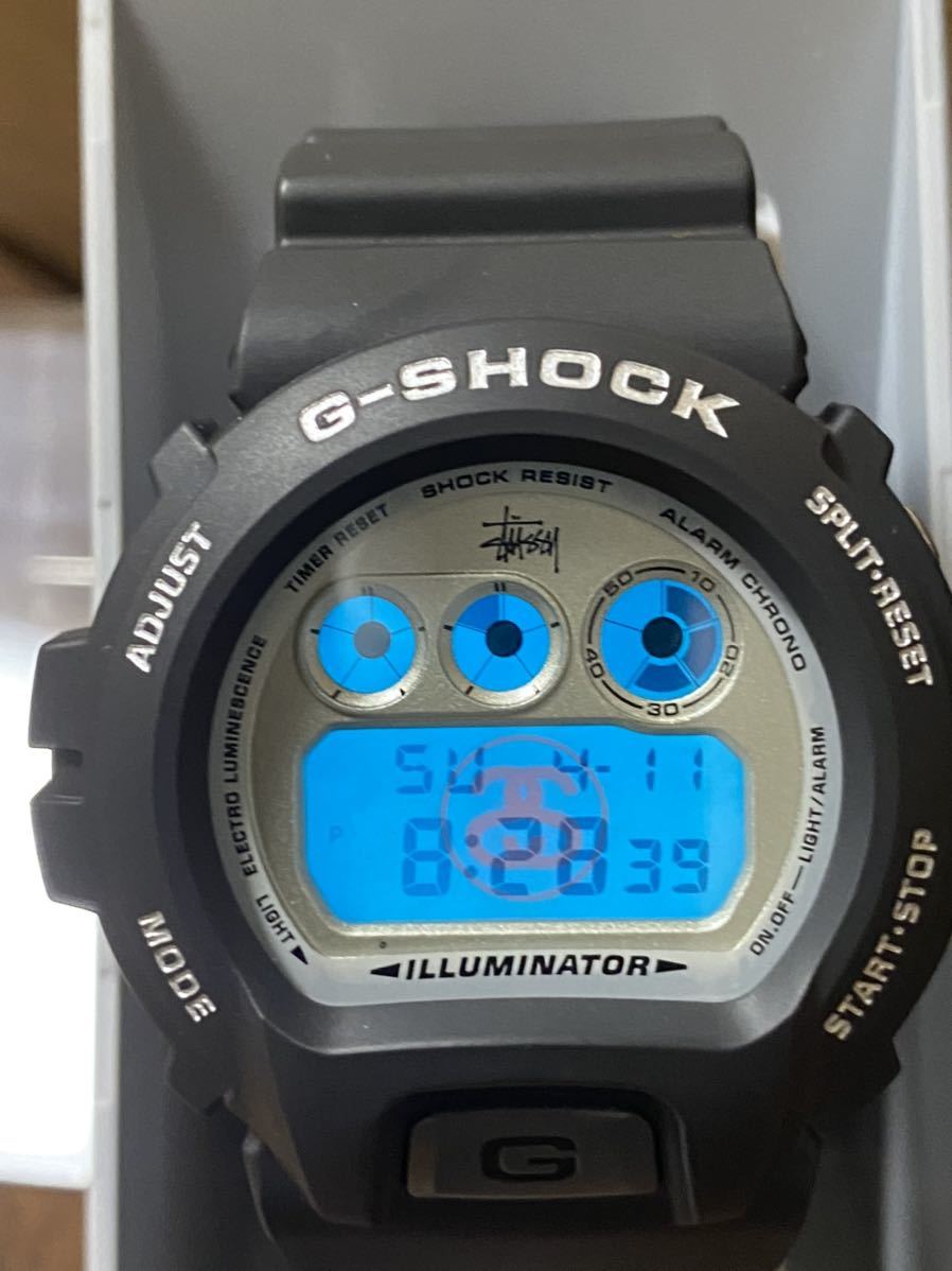 ステューシー　G-SHOCK 1st コラボモデル　貴重な小欠モデル　未使用のデッドストックカシオG-SHOCK STUSSY オリジナル　1997年発売　格安_画像5