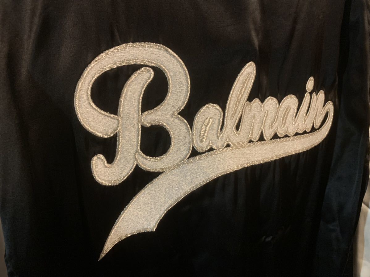 BALMAIN バルマン スカジャン サイズ 52 XL 激レア 国内未発売 白黒
