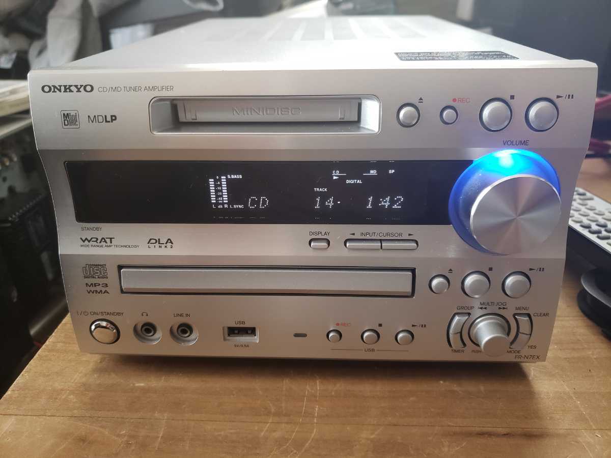 ONKYO CD/MD/USBコンポ FR-N7EX ピッ... - ヤフオク!