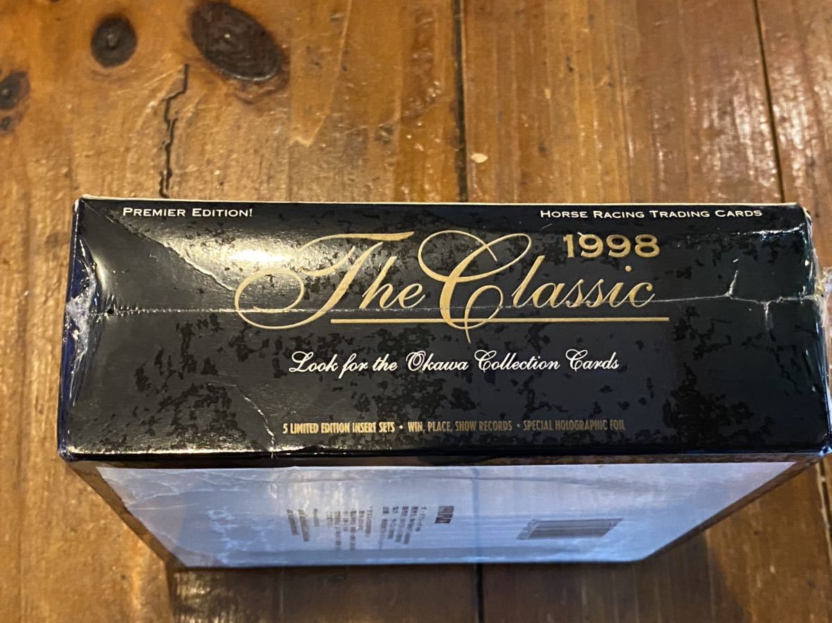 [R]The Classic 1998 The * Classic 1998 1BOX unopened * unused goods horse racing card high class version Thoroughbred Card rare 