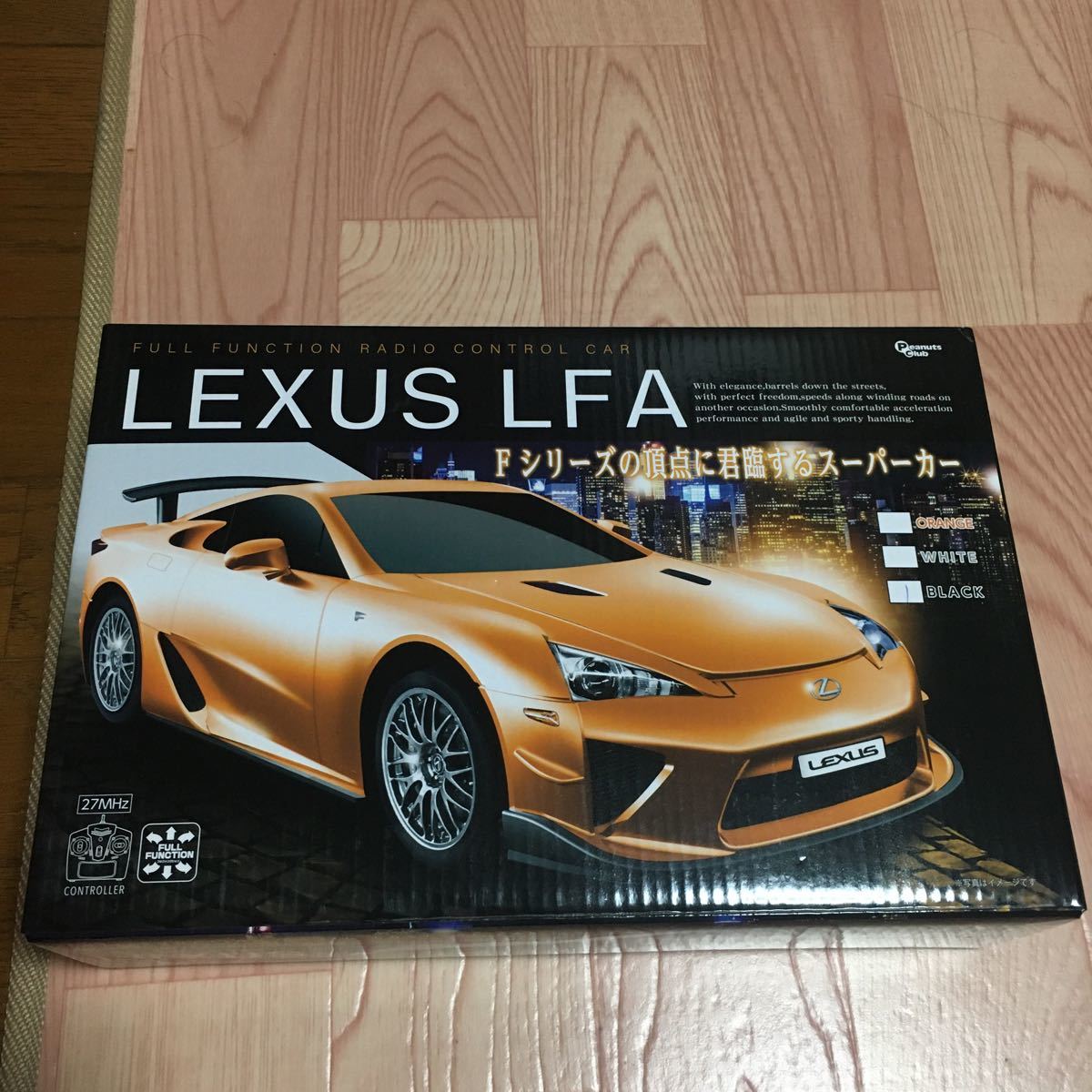 ラジコンカー　LEXUS LFA カラー:ブラック