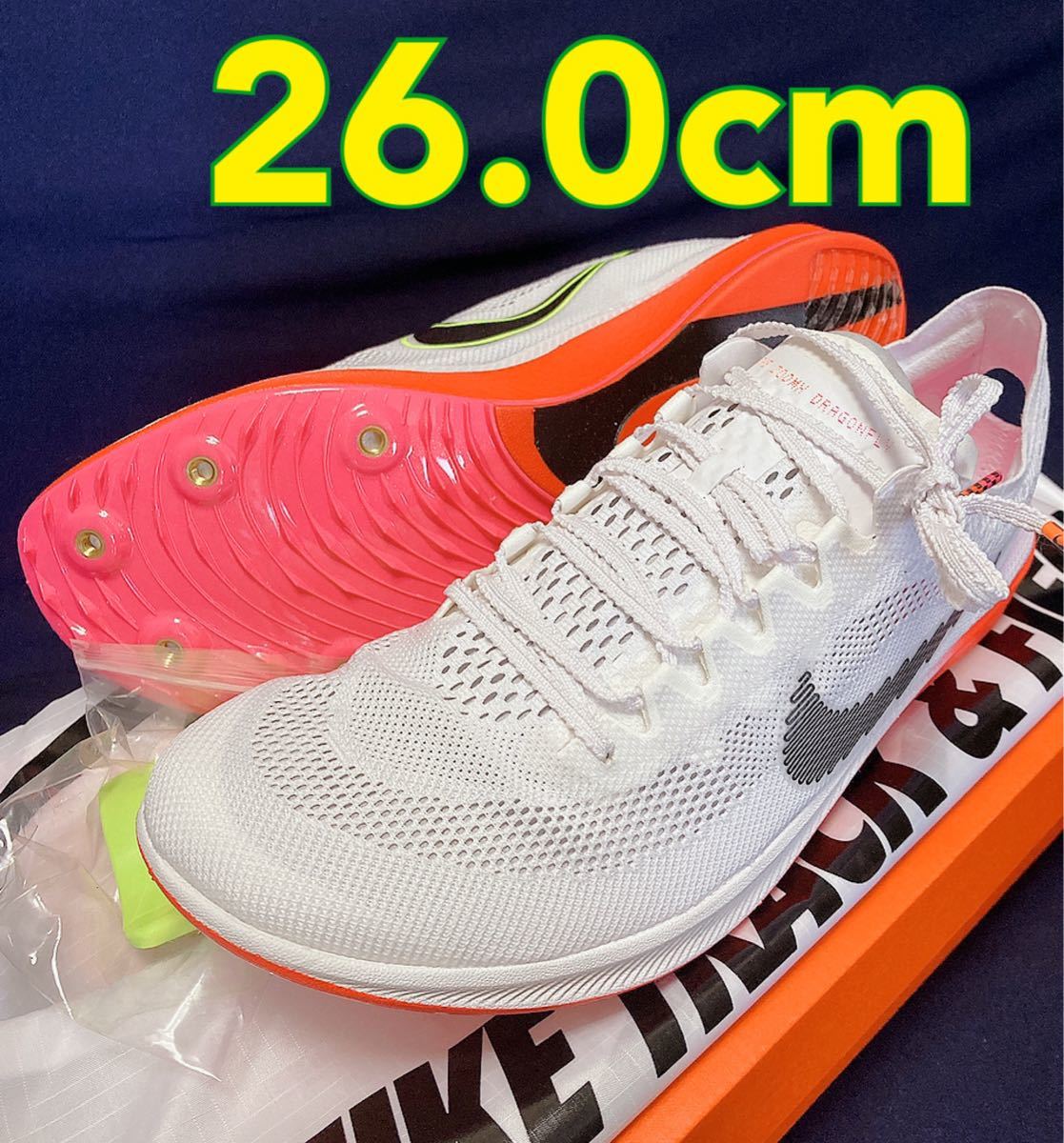 未使用】NIKE ZOOMX DRAGONFLY 26 0cm ナイキ ズームX ドラゴンフライ