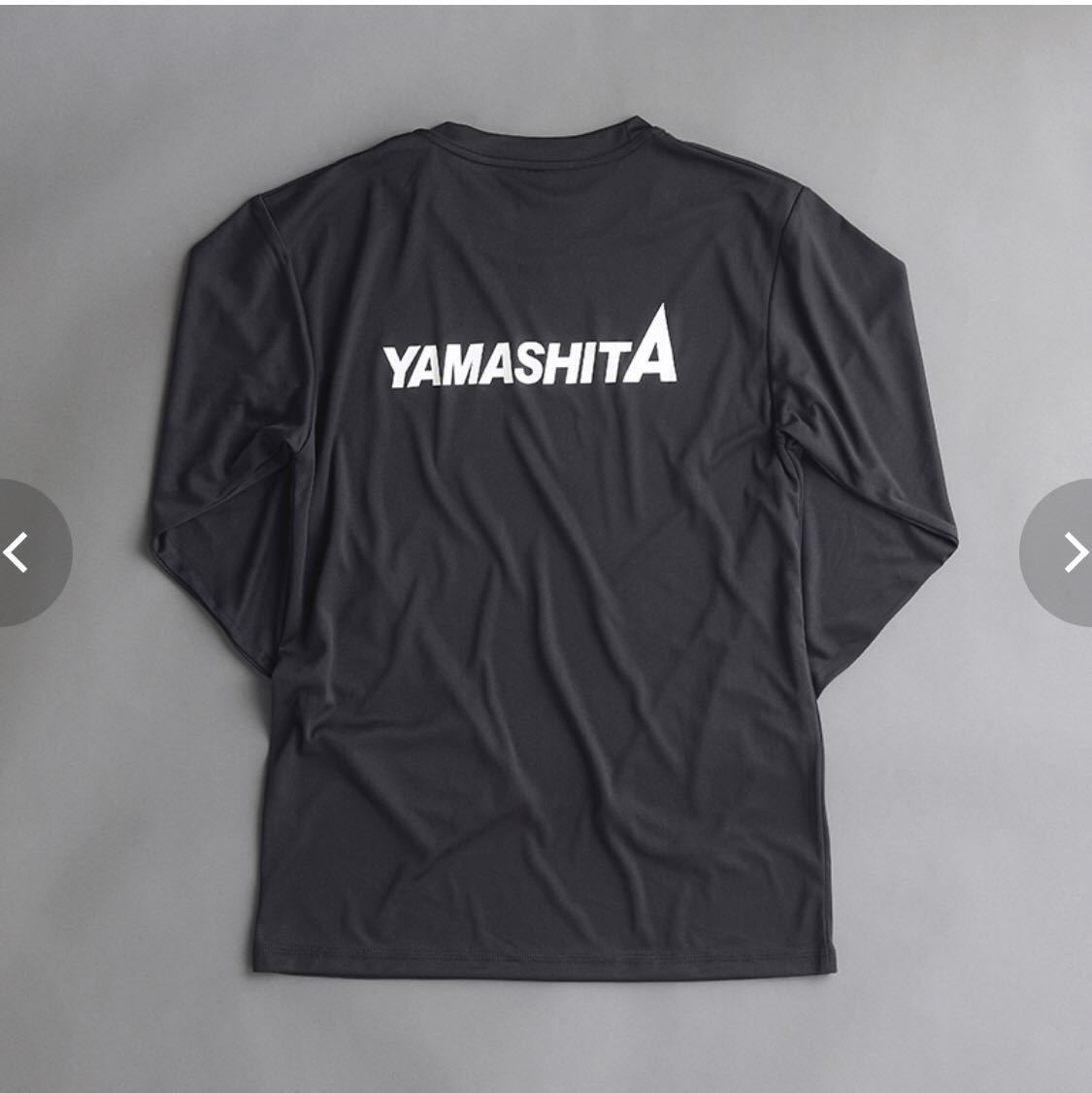 YAMASHITA エギ王 EGI OH ドライロングスリーブTシャツ ブラック 希少 レア