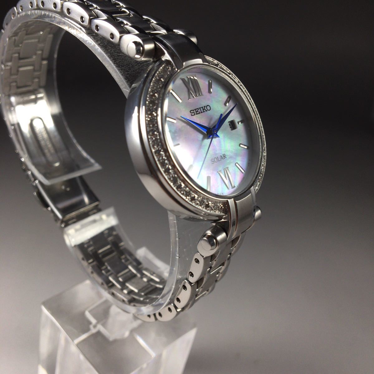 PayPayフリマ|美麗 セイコー/SEIKO/ソーラー/レディース/腕時計/WW145822Y