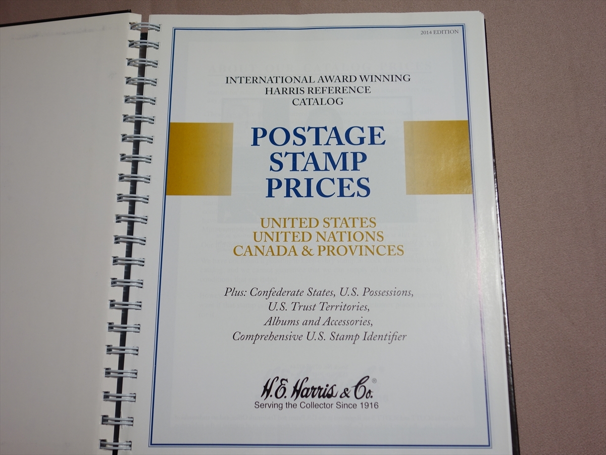 [ English ] 2014 US/BNA Postage Stamp Catalog Whitman Publishing / stamp catalog 