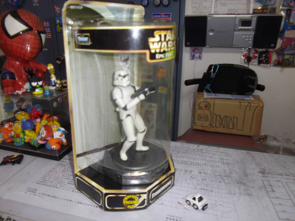 ** ultra elegant!* out of print?*SW.e pick force [ blaster gun .. turn? Stormtrooper .] unopened * box dent * consigning ~ storage exhibition [boxman_77]