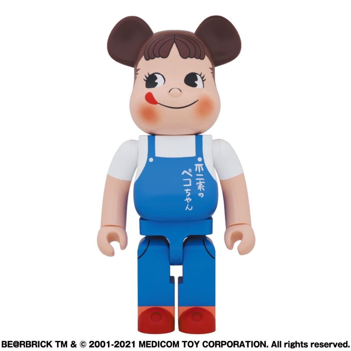 BE＠RBRICK ペコちゃん The overalls girl 1000％｜PayPayフリマ