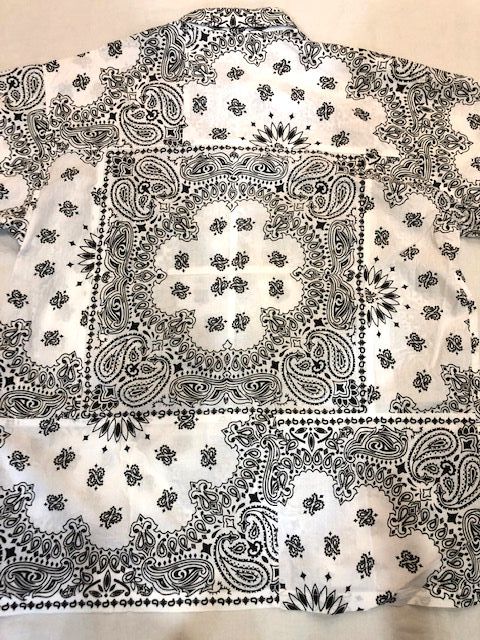 美品 MIYAGI HIDETAKA BANDANA SHIRT 宮城 秀貴 バンダナ シャツ