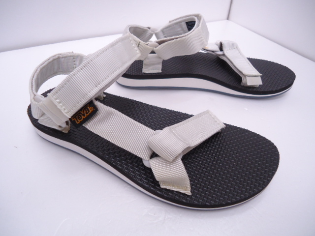 【KCM】TEVA-43-5★ワケあり新品★テバ ウィメンズ Original Universal オリジナル ユニバーサル　1003987-WBLC(WHITE/BLACK) US5(約22㎝)_画像1