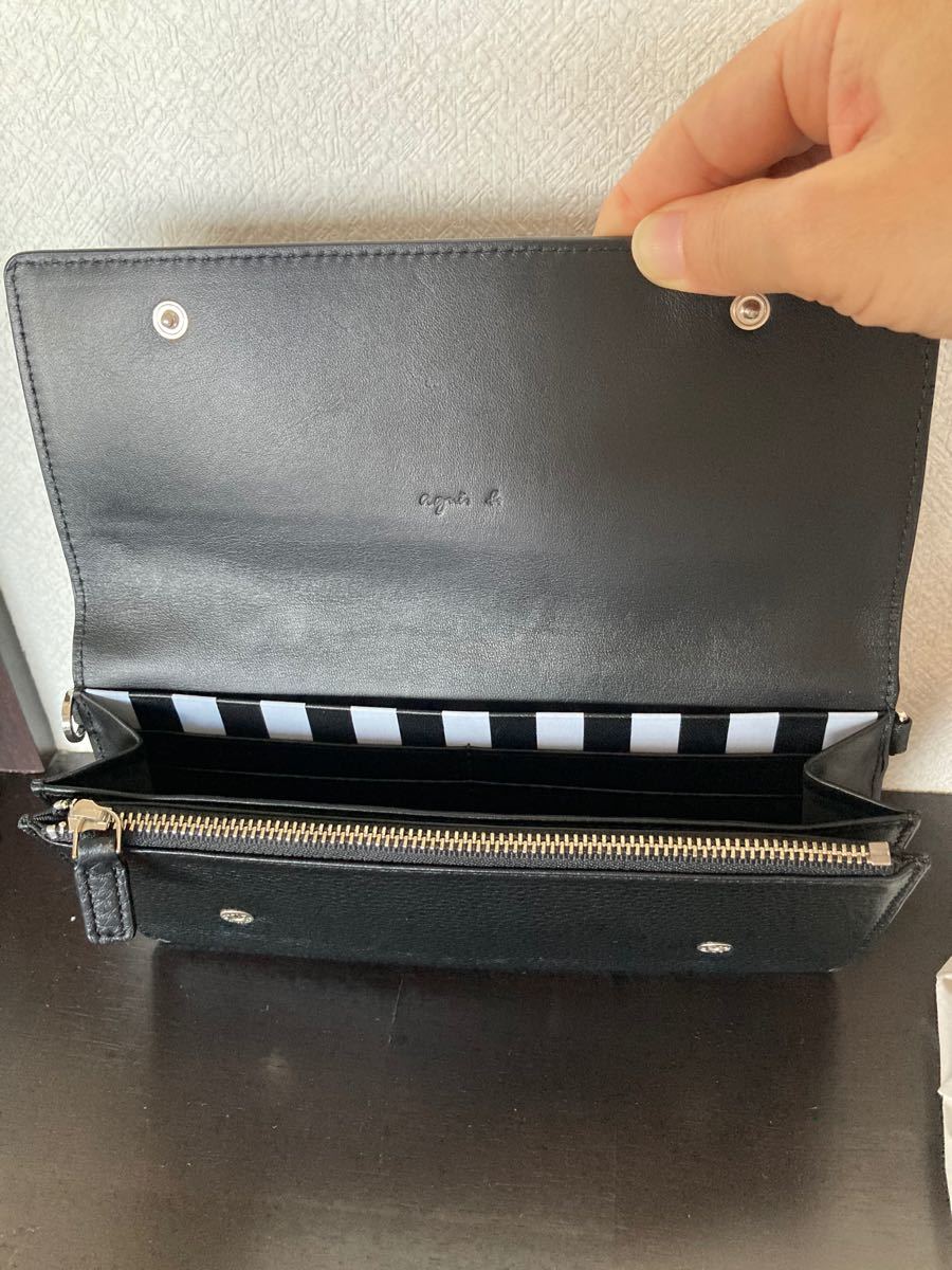 agnes b アニエスベーウォレットショルダー新品 未使用 9/18まで agnes b アニエスベーウォレットショルダー新品 未使用 9/18まで