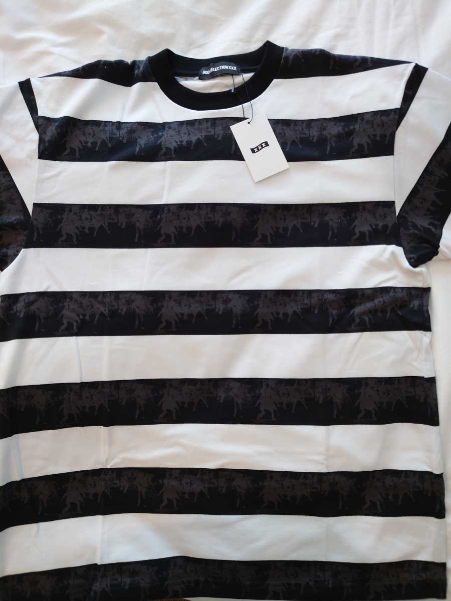 GOD SELECTION XXX FRAGMENT ボーダーTシャツ S 新品未使用タグ付き