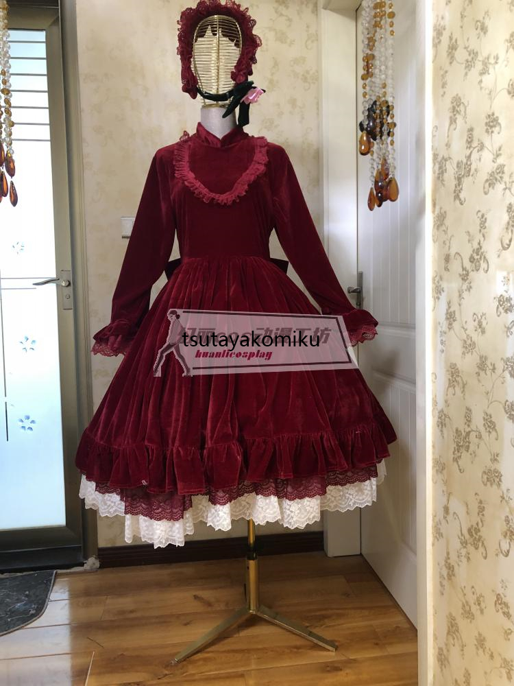 高品質 新作 ローゼンメイデン 翠星石 コスプレ衣装 風 靴と 高品質 新作 ローゼンメイデン 翠星石 コスプレ衣装 風 靴と