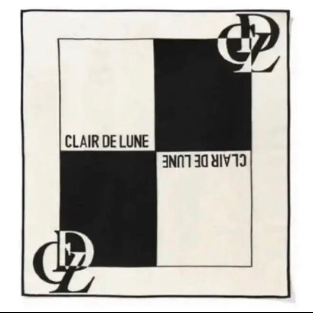 CLAIR DE LUNE Logo Blanket    クレルナ