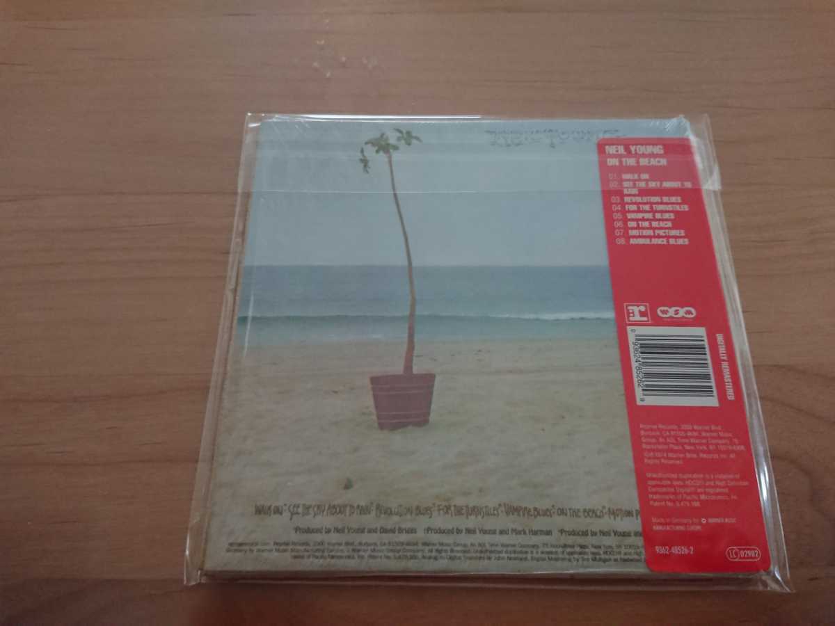 ★ニール・ヤング Neil Young ★オン・ザ・ビーチ ON THE BEACH ★紙ジャケ仕様CD ★中古品