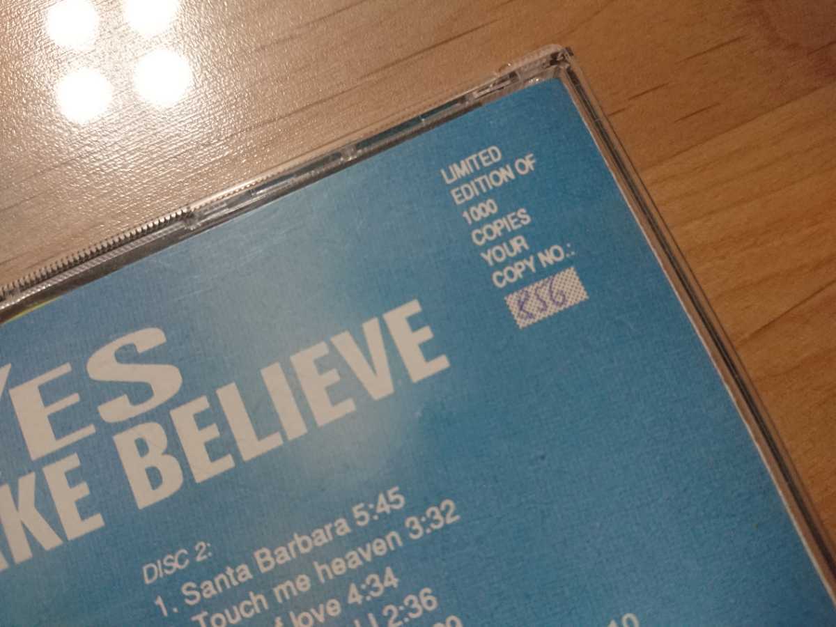 ★イエス Yes ★We Make Believe ★2枚組CD ★シリアルナンバー入 ★中古品