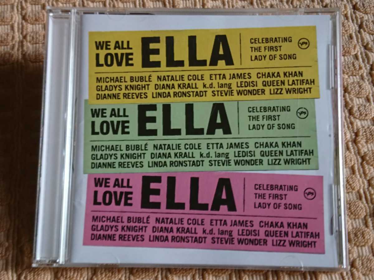  ●CD● WE ALL LOVE ELLA CELEBRATING THE FIRST LADY OF SONG (UCCV1097)_画像1