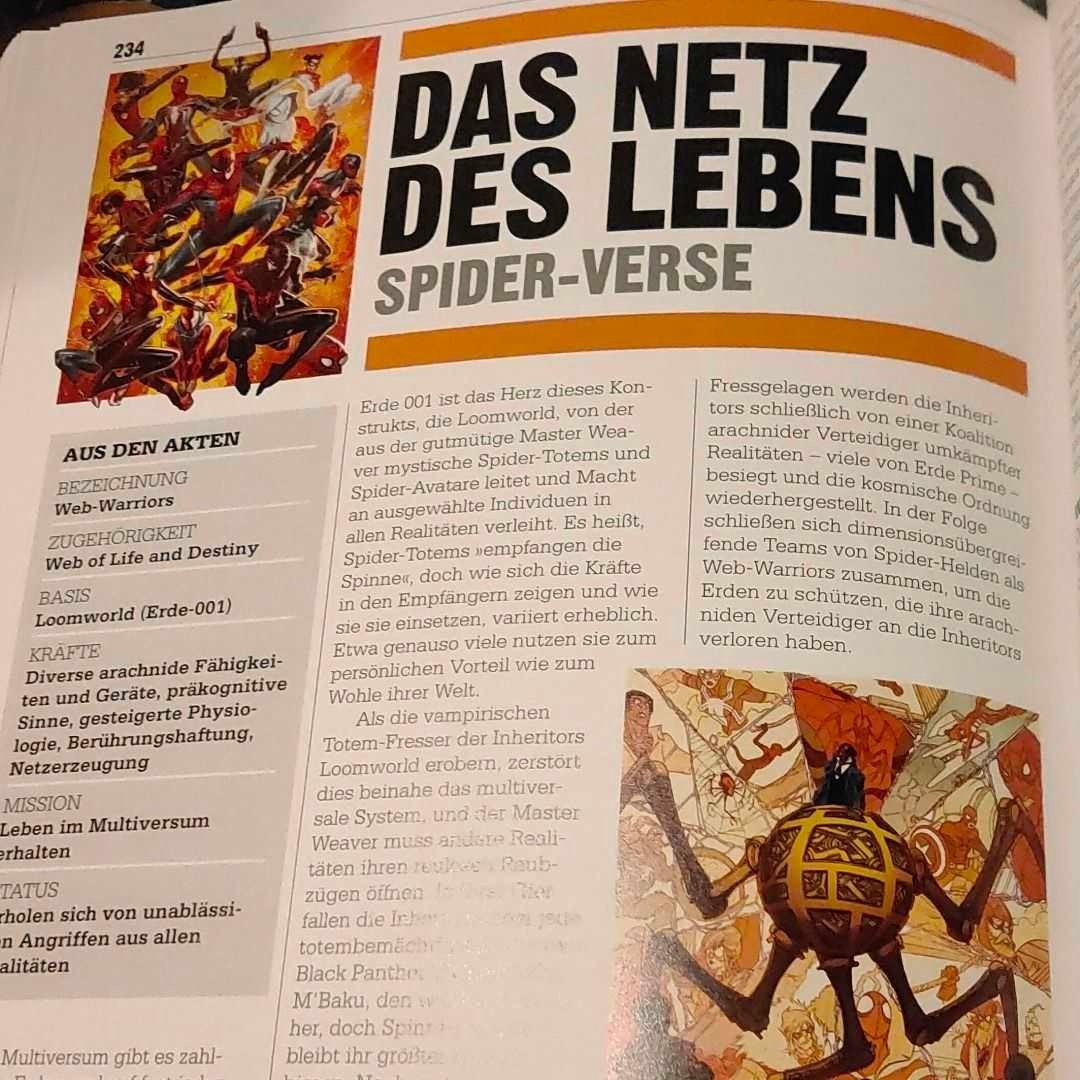 マーベル　DAS  MARVEL  BUCH  マーベル大全