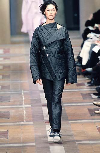 新しいエルメス AW1998 ビンテージ ジャケット シワ加工 イッセイ