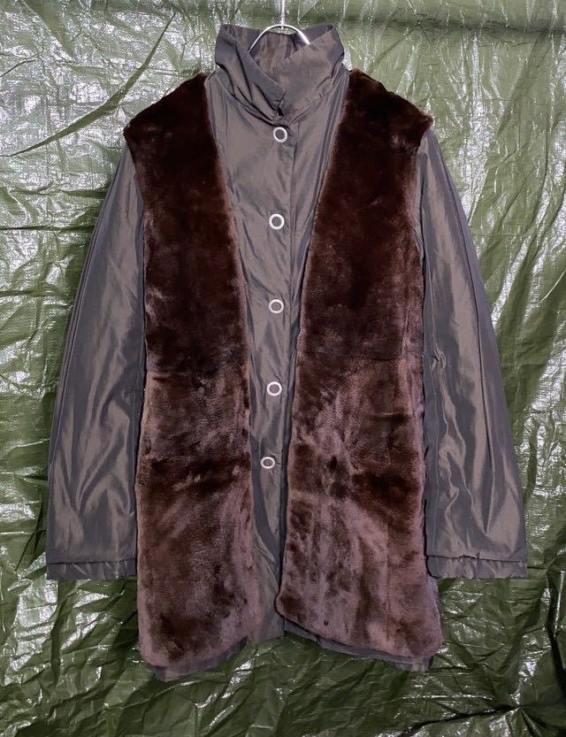 90s JIL SANDER FUR LINED JACKET ジルサンダー　ビンテージ　ファー　ライナー　ジャケット