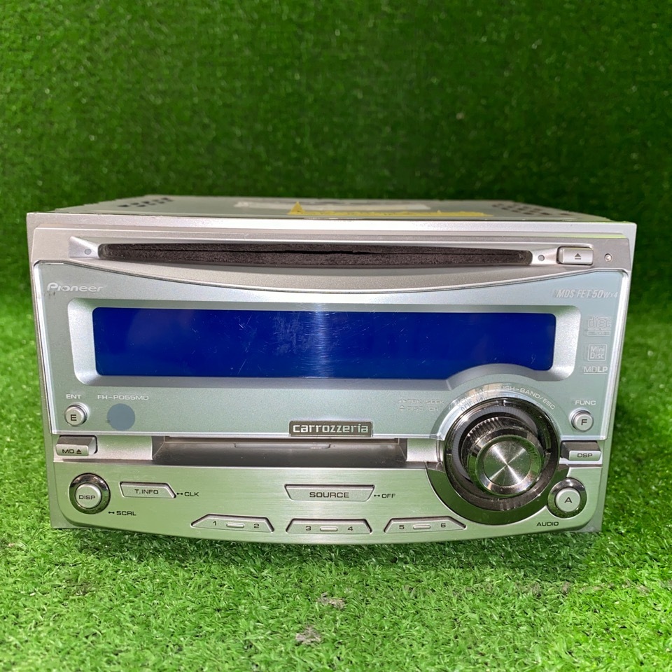 カロッツェリア　CD　MD　プレイヤー　FH-P055MD　現状品_画像1