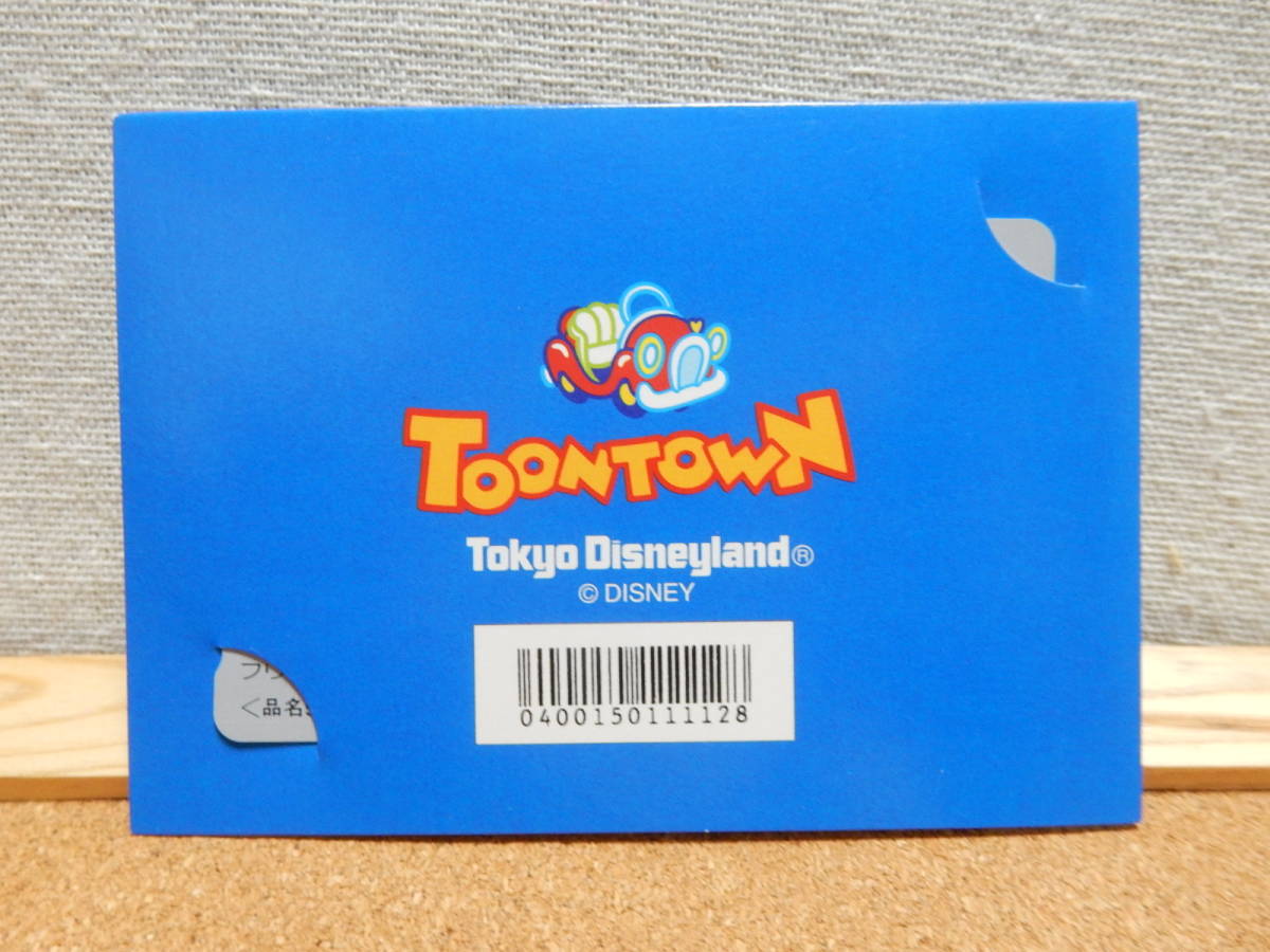 TDL　テレホンカード　TOONTOWNトゥーンタウン　東京ディズニーランド　未使用品　テレカ　ミッキーミニードナルドプルートグーフィー_画像3