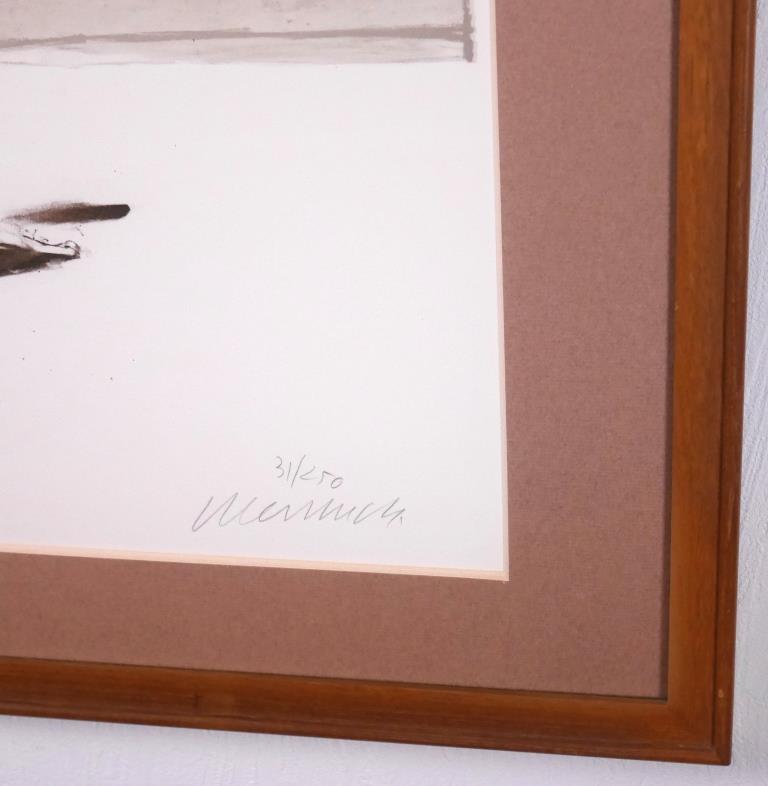 人気定番の クロード ワイズバッシュ 騎馬 リトグラフ 直筆サイン有 大型 フランス人気作家 レジオンドヌール勲章 額装 石版画 リトグラフ
