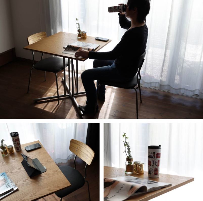 家具 drip Cafe Table(ブラウン) ダイニングテーブル 家具 drip Cafe Table(ブラウン) ダイニングテーブル