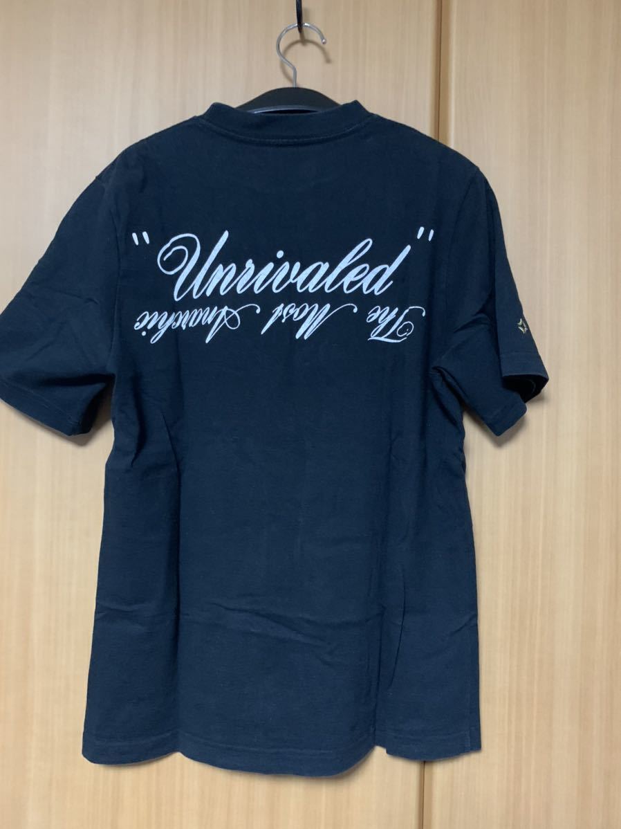 ★UNRIVALED★ロゴTシャツ★Mサイズ★黒×白★アンライバルド_画像3