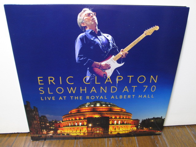 Европейский оригинальный Slowhand в 70 лет (3LP+DVD) Эрик Клэптон на концерте в Королевском Альберт-холле Эрик Клэптон Винил