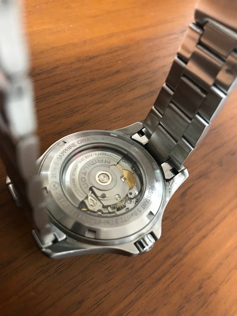最新人気 お値下げ中 美品 HAMILTON 腕時計 ジャズマスター カーキ