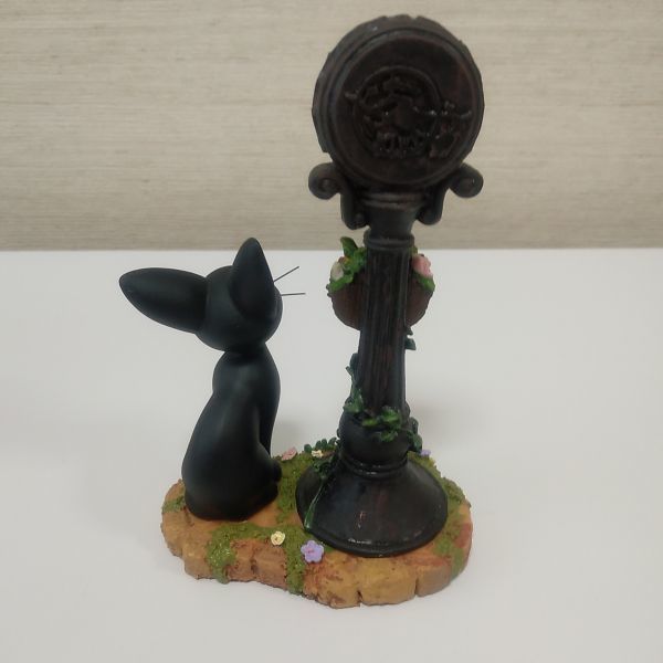 jiji put clock figure ceramics Ghibli Majo no Takkyubin black ..