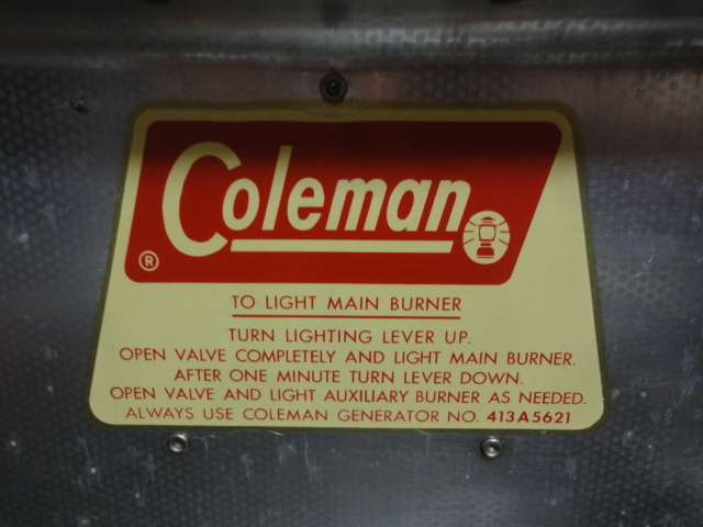 コールマン アルミ製　ツーバーナー　442A　1962～64年　