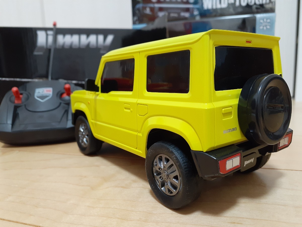 ３台まとめて！SUZUKIジムニー　ラジコンカー３色セット(コンプリートセット)スズキ　Jimny　RCカー