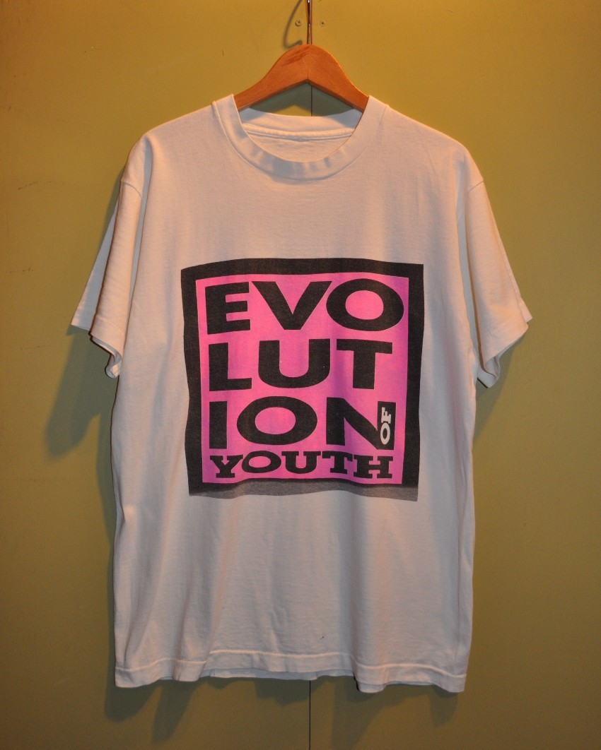 ユーズド 80年代 EVOLUTION OF YOUTH エボリューション オブ ユース イベント Tシャツ