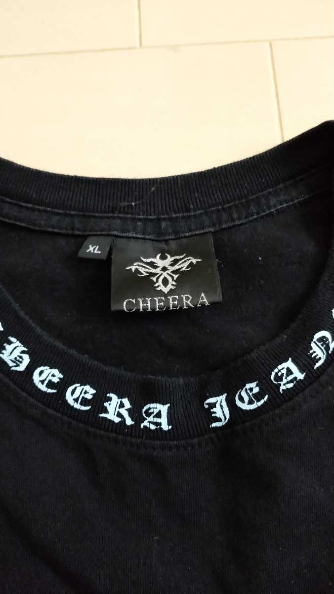 CHEERA 限定 Tシャツ XL １日着用 中古 メンズ 半袖 _画像4