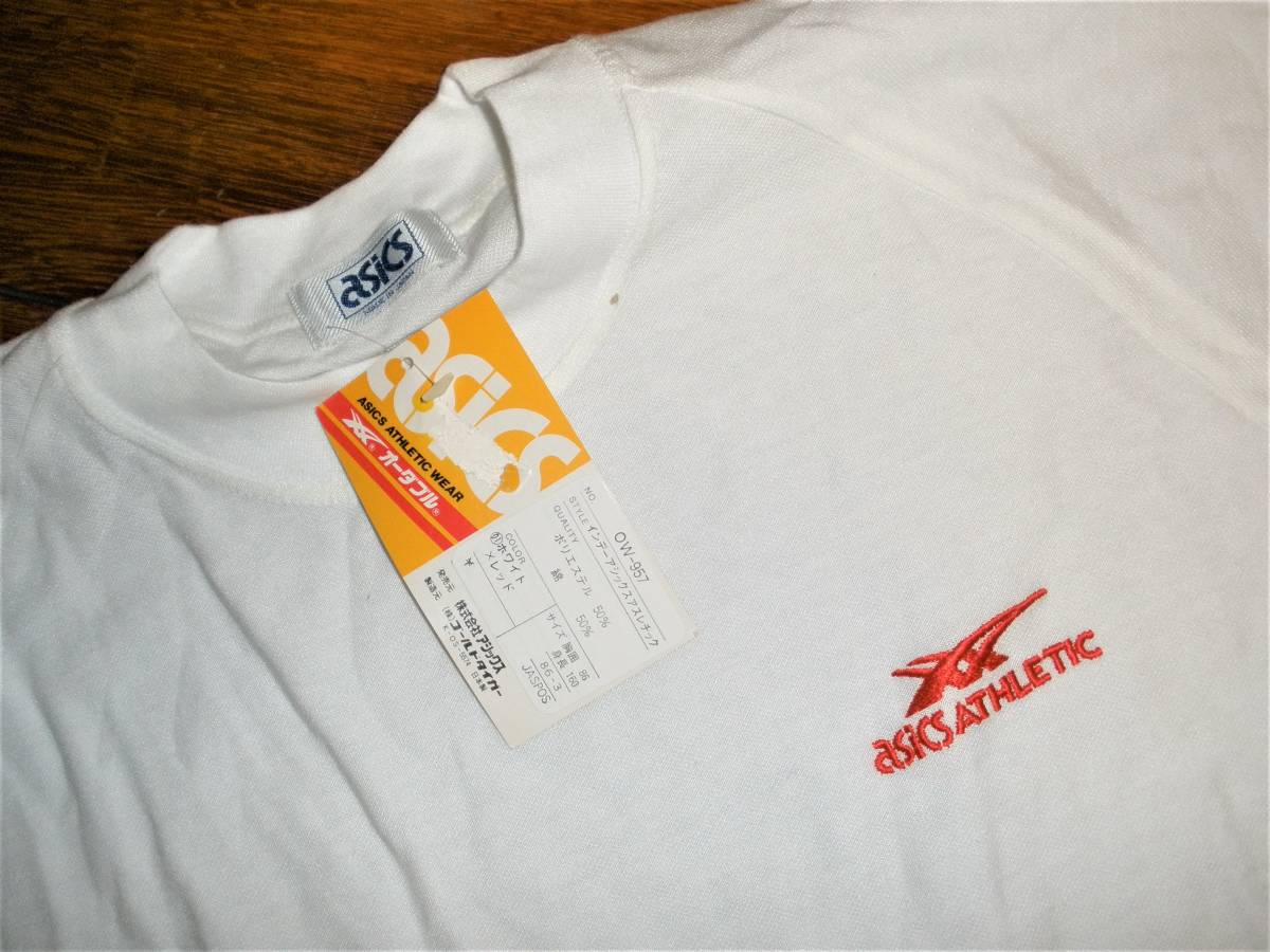 デットストック 未使用 アシックス Tシャツ 68 810 ビンテージ 昭和レトロ 現品限り一斉値下げ! デットストック 未使用 アシックス Tシャツ 68 810 ビンテージ 昭和レトロ 現品限り一斉値下げ!