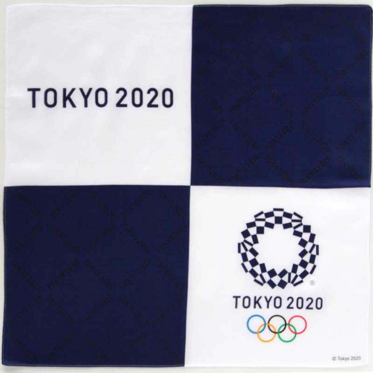 エンブレム入りハンカチ★東京オリンピック2020公式グッズ