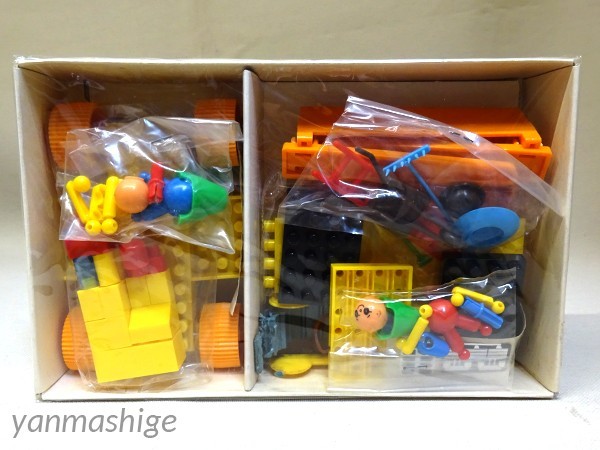 新品1974年製ダイヤブロック ブルドーザー 小松製作所 D155A 建設