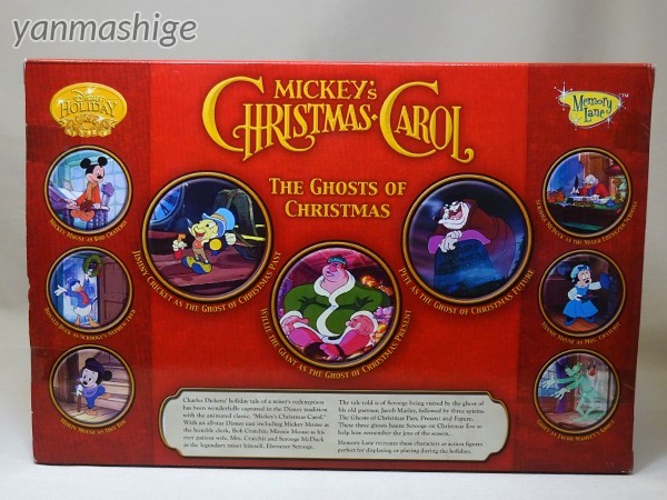 新品1983年版 ミッキーのクリスマスキャロル 精霊3体BOXセット ウィリー ピート ジミニー THE GHOST OF CHRISTMAS_画像7