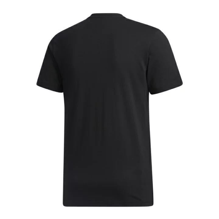 542 ☆ 未使用 【adidas】アディダス グラフィック Tシャツ ブラック シルバーメタリック Mサイズ FM6254 GVB49 価格2,490＋税_画像2