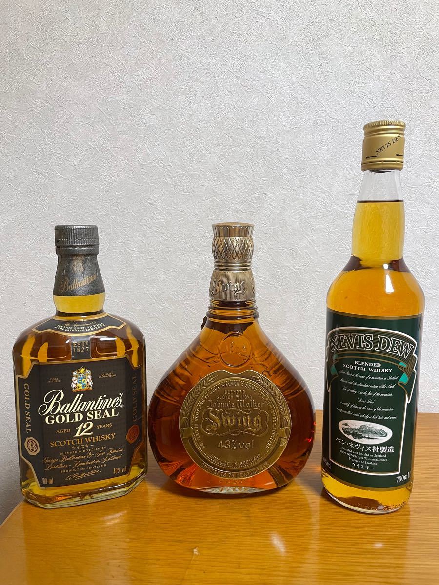 スコッチ古酒 ジョニーウォーカー スウィング バランタイン ゴールド