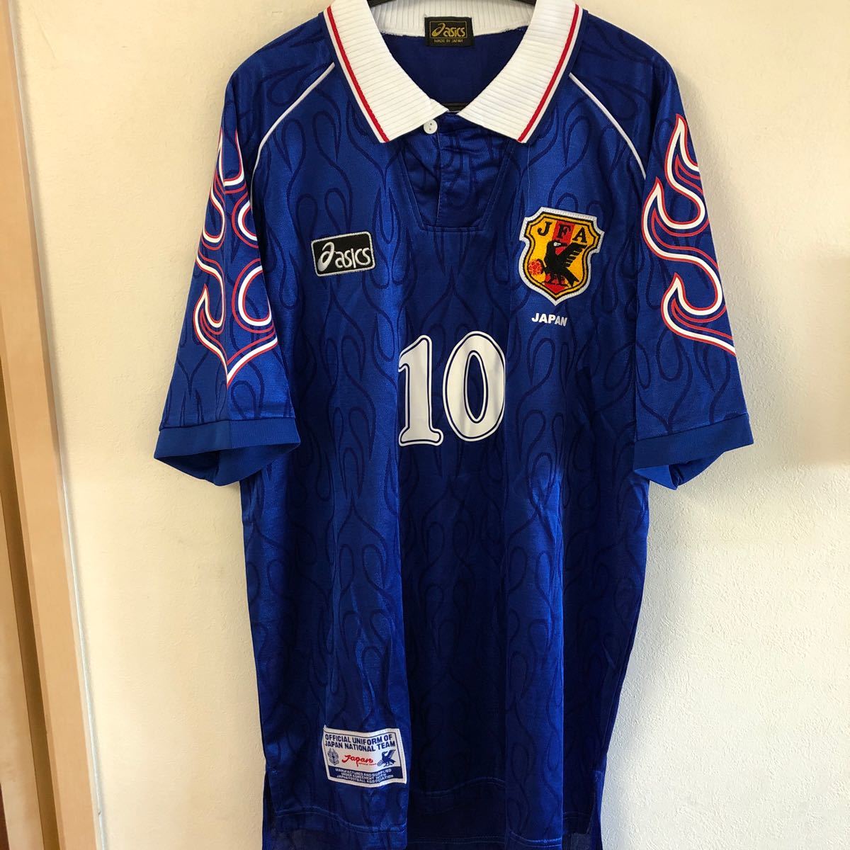 ジュビロ磐田 名波浩選手 #7 サイン入りユニフォーム 98/99 ホームモデル-
