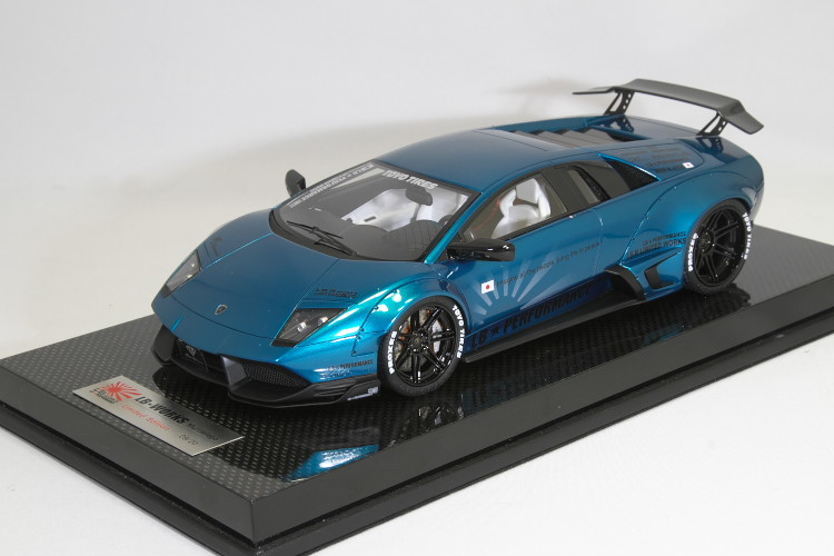 Liberty Walk 1/18 LB★WORKS ランボルギーニ ムルシエラゴ LP640 アルテミスグリーン 20台限定 Lamborghini Murcielago Artemis Green_画像1