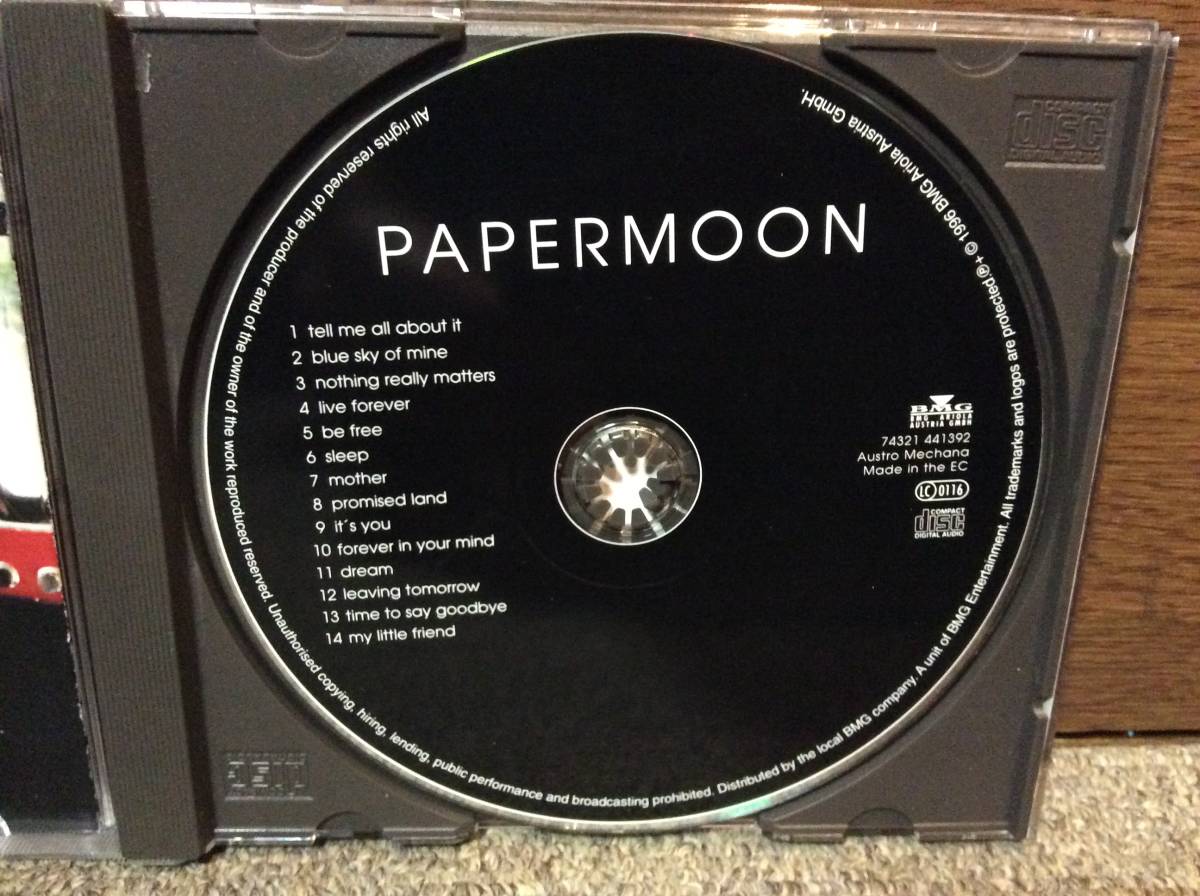 CD PAPERMOON ペーパームーン 輸入盤_画像4