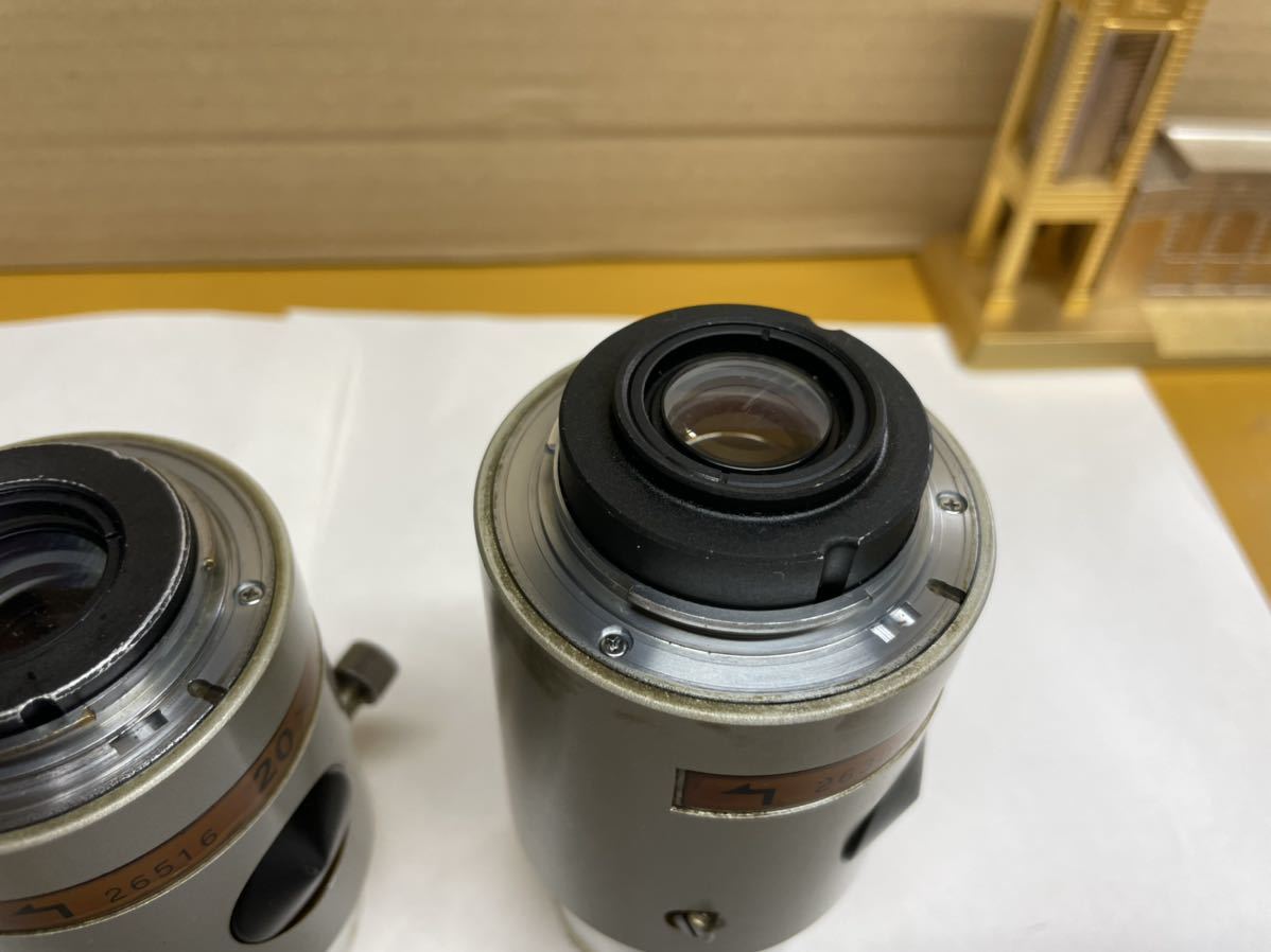 休日限定 NIKON 3個セット 現状渡し 10×/20x/50x レンズ 投影機V-12用 - 顕微鏡 - labelians.fr