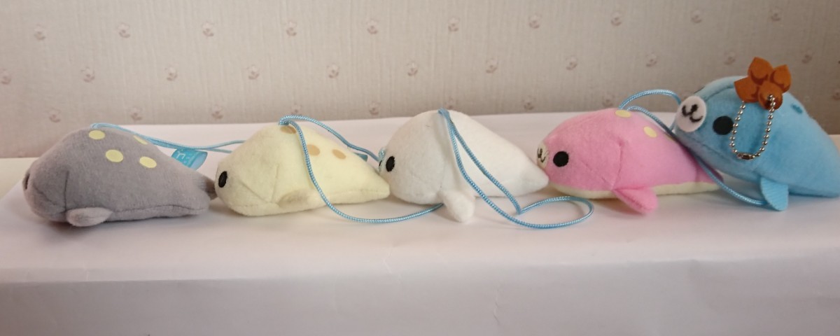非売品】まめゴマ ぬいぐるみマスコット 5匹セット|Yahoo 非売品】まめゴマ ぬいぐるみマスコット 5匹セット|Yahoo