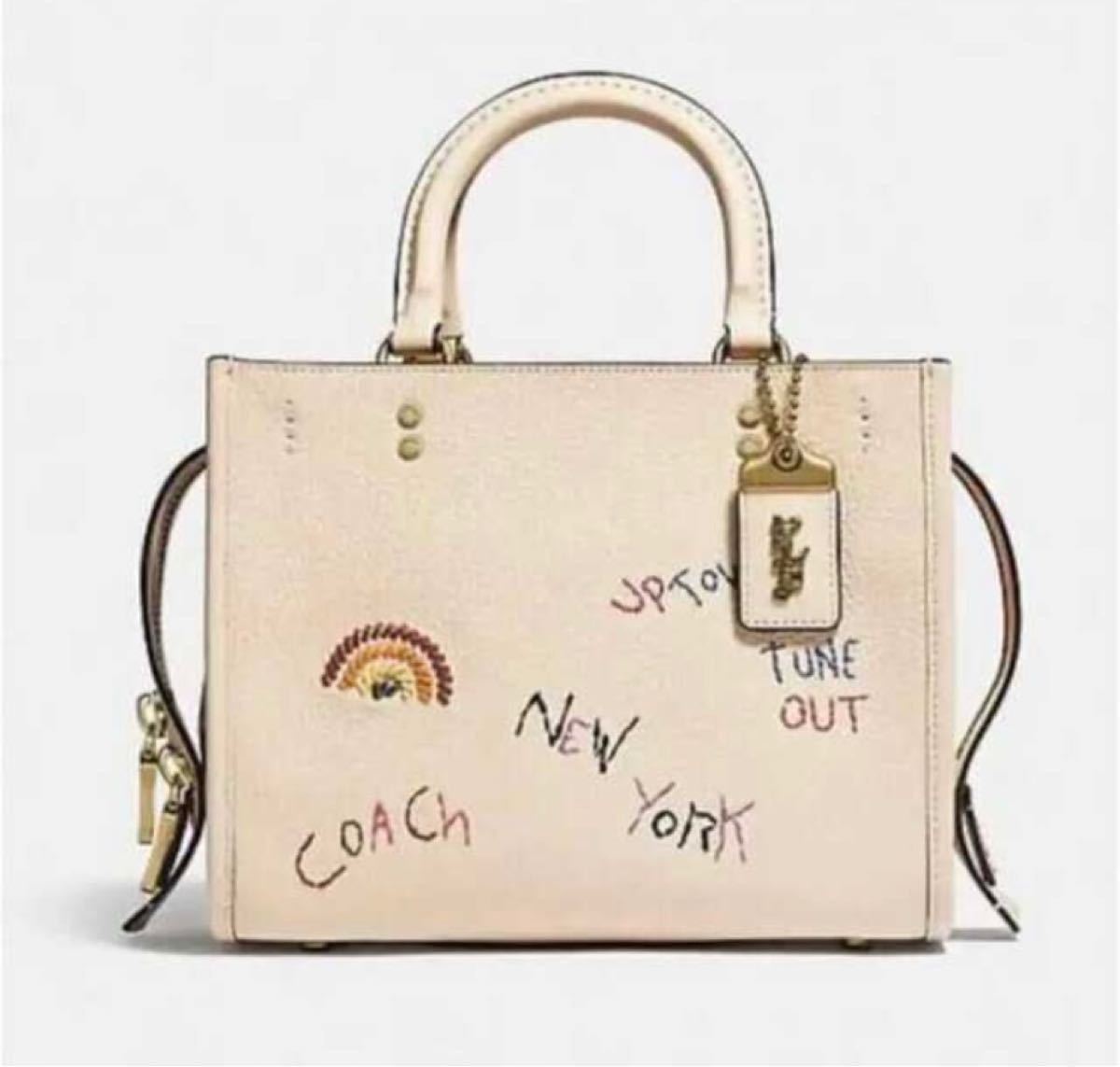 大特価★COACH★ローグ 25 エンブロイダリー ★激レア